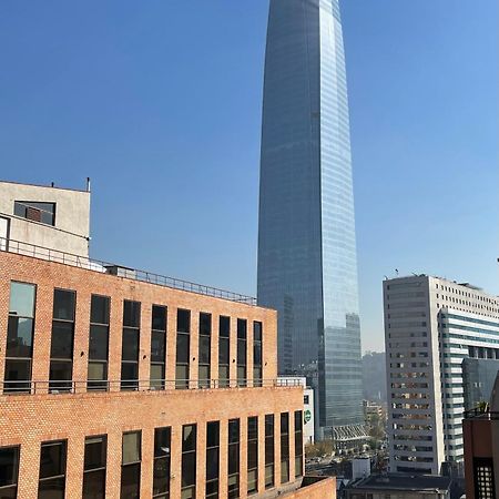 Apartament Condo Amueblado, Encomenderos 200 El Golf, Las Condes Santiago Con Vista Al Costanera Center Kültér fotó