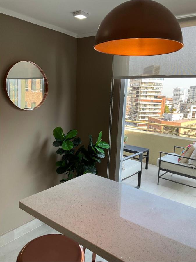Apartament Condo Amueblado, Encomenderos 200 El Golf, Las Condes Santiago Con Vista Al Costanera Center Kültér fotó